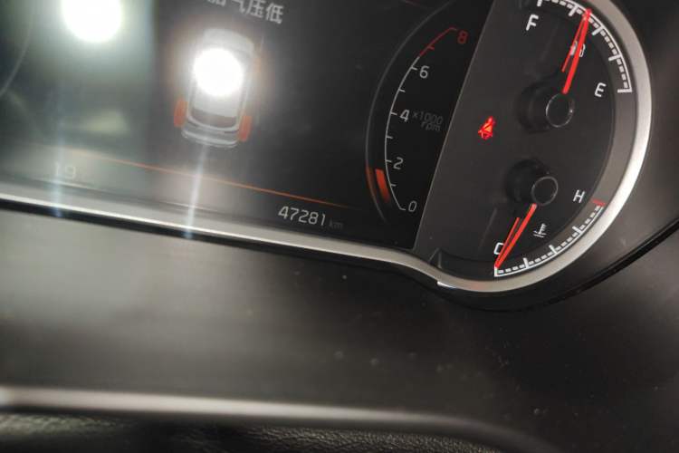 Used Kia KX5 2019 1.6T Automatic Two-Wheel Drive Luxury Edition Odometer Close Up