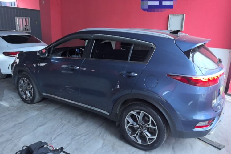 Used Kia KX5 2019 1.6T Automatic Two-Wheel Drive Luxury Edition Rear Left 45 Deg