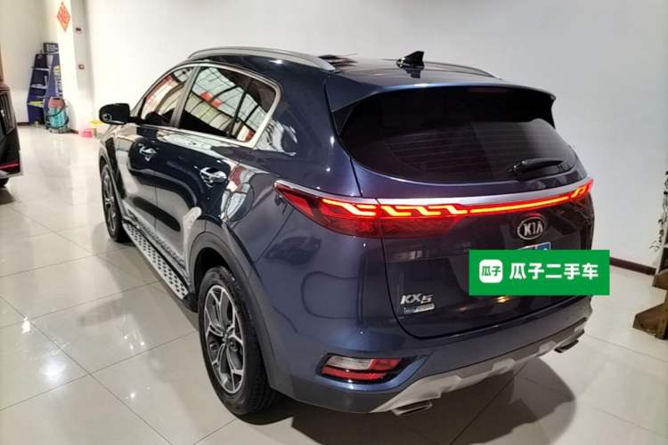 Used Kia KX5 2019 1.6T Automatic Two-Wheel Drive Luxury Edition Rear Left 45 Deg