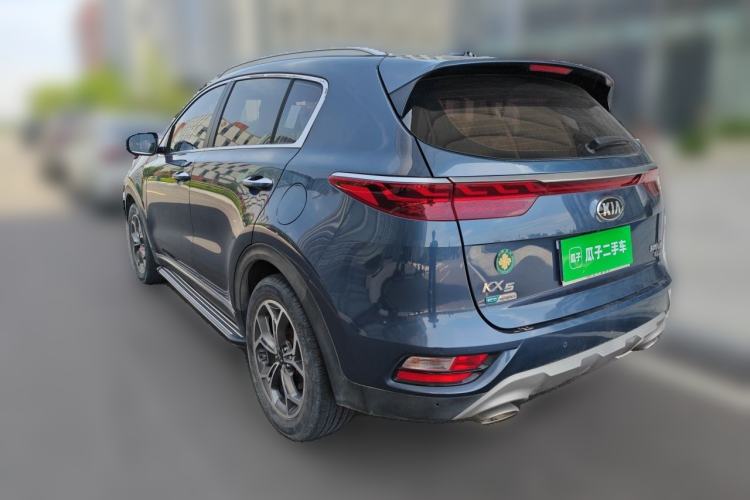 Used Kia KX5 2019 1.6T Automatic Two-Wheel Drive Luxury Edition Rear Left 45 Deg