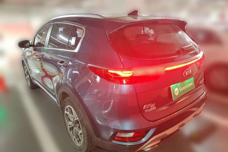 Used Kia KX5 2019 1.6T Automatic Two-Wheel Drive Luxury Edition Rear Left 45 Deg