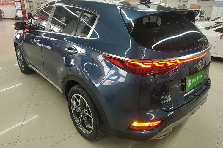 Used Kia KX5 2019 1.6T Automatic Two-Wheel Drive Luxury Edition Rear Left 45 Deg