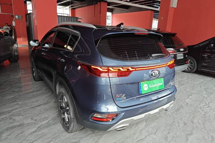 Used Kia KX5 2019 1.6T Automatic Two-Wheel Drive Luxury Edition Rear Left 45 Deg
