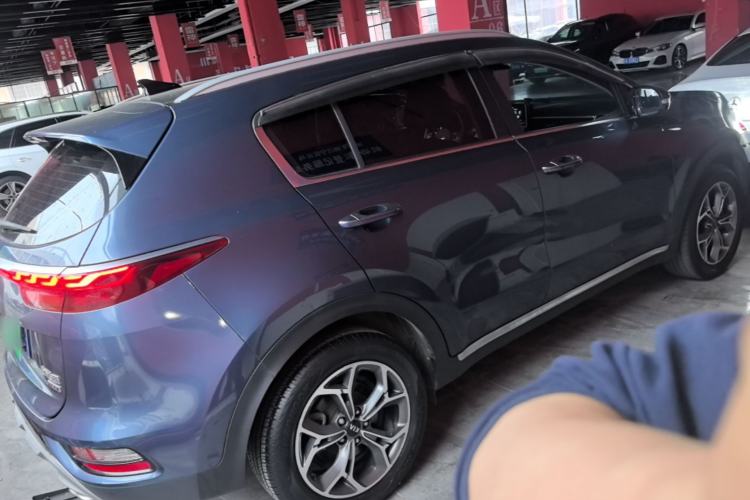 Used Kia KX5 2019 1.6T Automatic Two-Wheel Drive Luxury Edition Rear Right 45 Deg