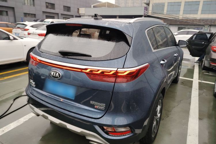 Used Kia KX5 2019 1.6T Automatic Two-Wheel Drive Luxury Edition Rear Right 45 Deg