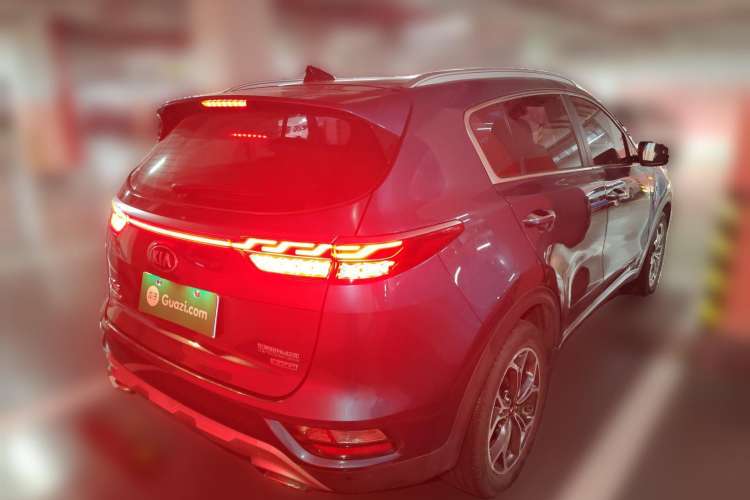 Used Kia KX5 2019 1.6T Automatic Two-Wheel Drive Luxury Edition Rear Right 45 Deg