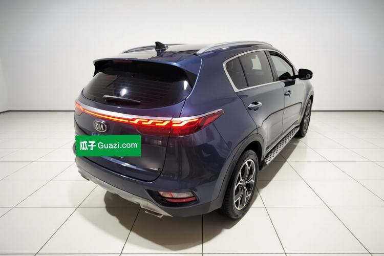 Used Kia KX5 2019 1.6T Automatic Two-Wheel Drive Luxury Edition Rear Right 45 Deg