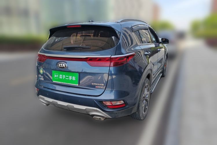 Used Kia KX5 2019 1.6T Automatic Two-Wheel Drive Luxury Edition Rear Right 45 Deg