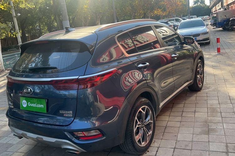Used Kia KX5 2019 1.6T Automatic Two-Wheel Drive Luxury Edition Rear Right 45 Deg