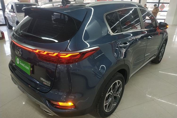 Used Kia KX5 2019 1.6T Automatic Two-Wheel Drive Luxury Edition Rear Right 45 Deg