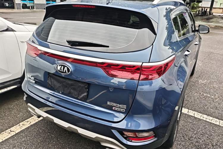 Used Kia KX5 2019 1.6T Automatic Two-Wheel Drive Luxury Edition Rear Right 45 Deg