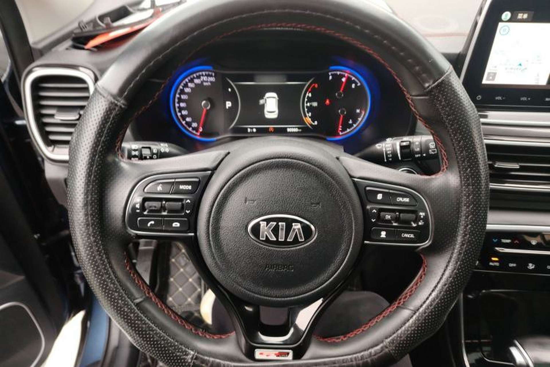 Used Kia KX5 2019 1.6T Automatic Two-Wheel Drive Luxury Edition Steering Wheel