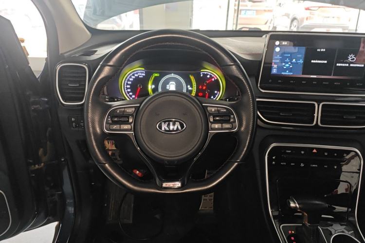 Used Kia KX5 2019 1.6T Automatic Two-Wheel Drive Luxury Edition Steering Wheel
