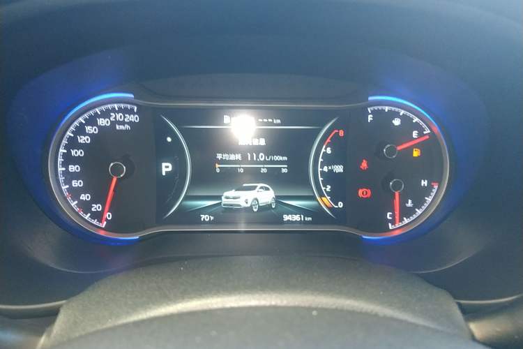 Used Kia KX5 2019 1.6T Automatic Two-Wheel Drive Luxury Edition Instrument Cluster