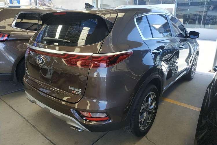 Used Kia KX5 2019 1.6T Automatic Two-Wheel Drive Luxury Edition Rear Right 45 Deg