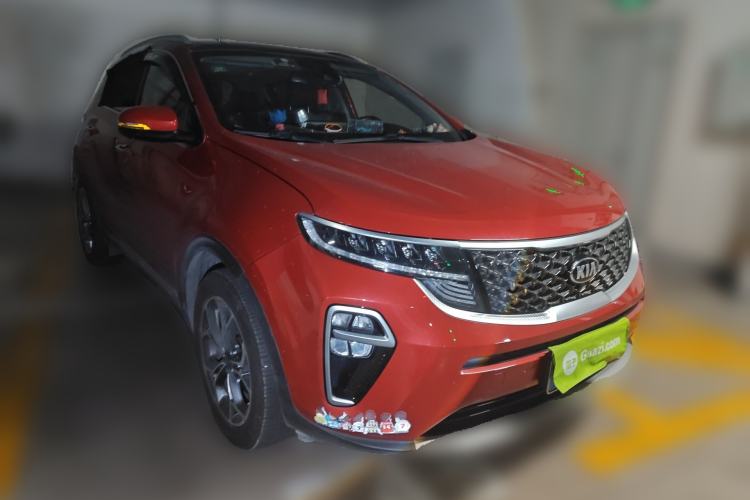 Used Kia KX5 2019 1.6T Automatic Two-Wheel Drive Luxury Edition Front Right 45 Deg