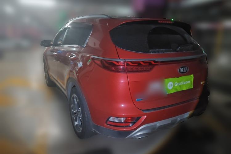 Used Kia KX5 2019 1.6T Automatic Two-Wheel Drive Luxury Edition Rear Left 45 Deg