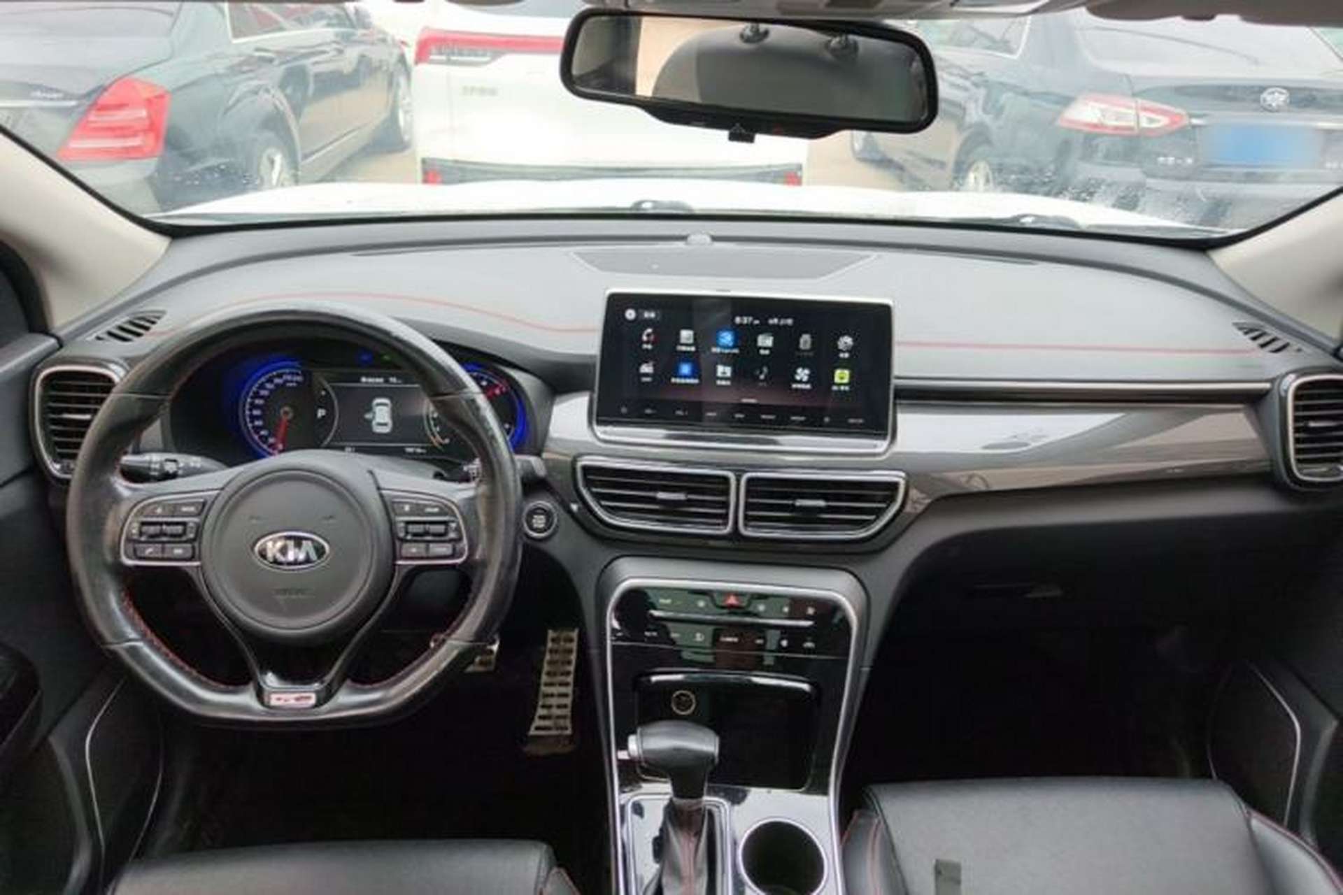Used Kia KX5 2019 1.6T Automatic Two-Wheel Drive Luxury Edition Center Console