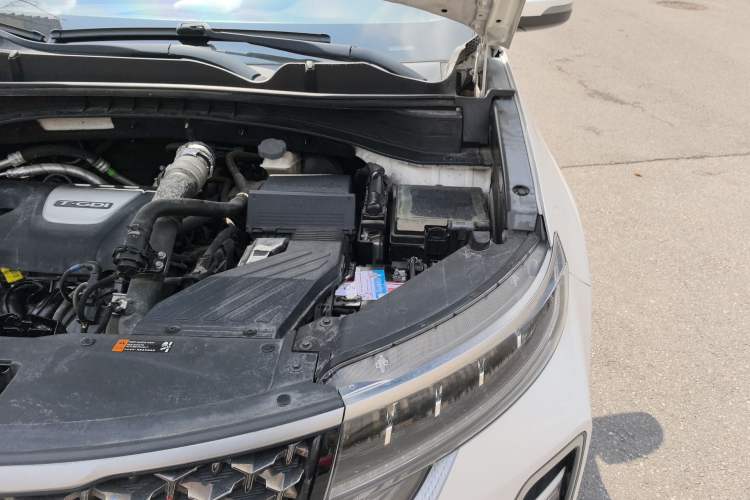 Used Kia KX5 2019 1.6T Automatic Two-Wheel Drive Luxury Edition Engine Bay Left