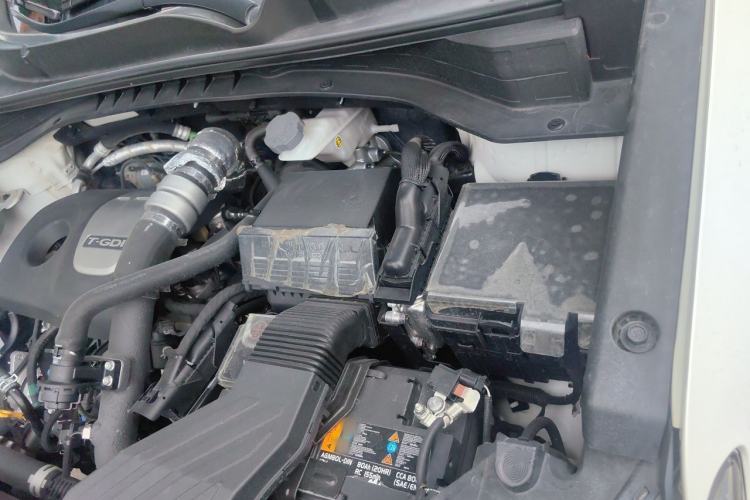 Used Kia KX5 2019 1.6T Automatic Two-Wheel Drive Luxury Edition Engine Bay Left