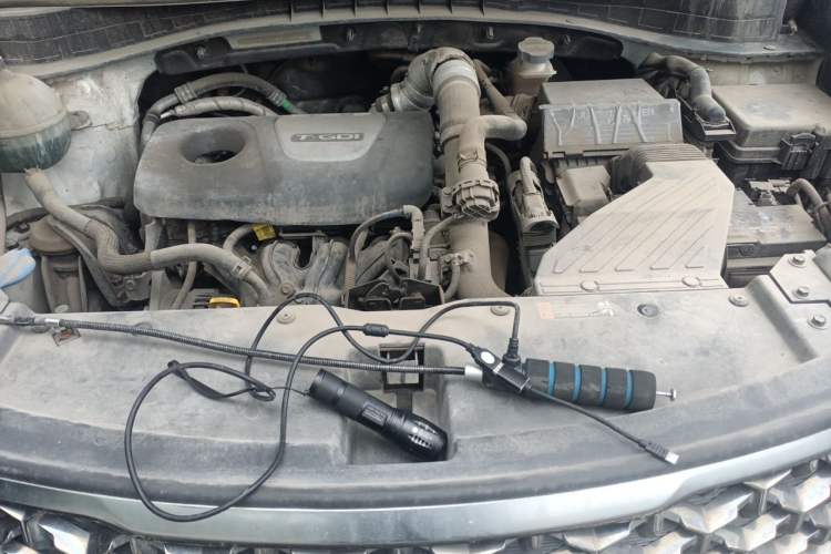 Used Kia KX5 2019 1.6T Automatic Two-Wheel Drive Elite Edition Engine Bay