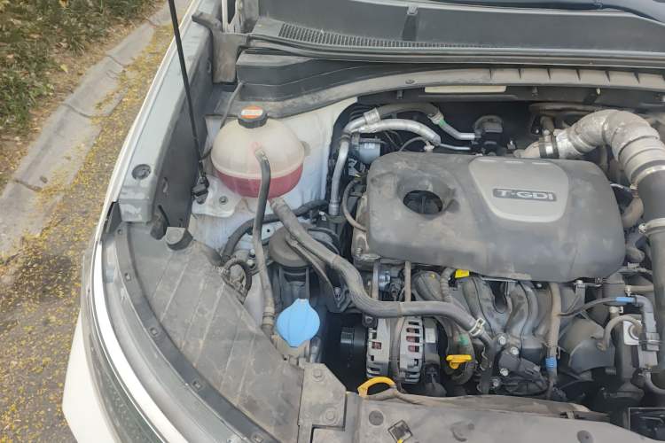 Used Kia KX5 2019 1.6T Automatic Two-Wheel Drive Luxury Edition Engine Bay Right