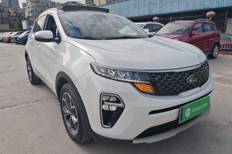 Used Kia KX5 2019 1.6T Automatic Two-Wheel Drive Luxury Edition Exterior 2