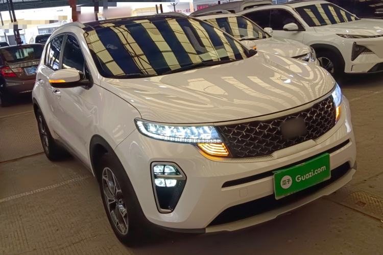 Used Kia KX5 2019 1.6T Automatic Two-Wheel Drive Luxury Edition Front Right 45 Deg
