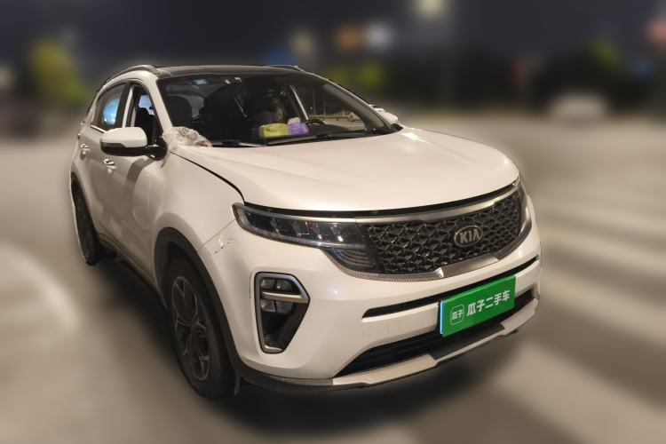 Used Kia KX5 2019 1.6T Automatic Two-Wheel Drive Luxury Edition Front Right 45 Deg