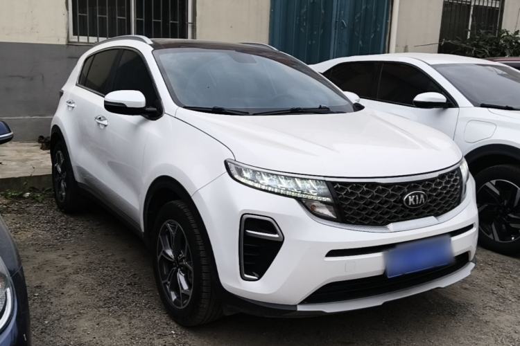 Used Kia KX5 2019 1.6T Automatic Two-Wheel Drive Elite Edition Front Right 45 Deg