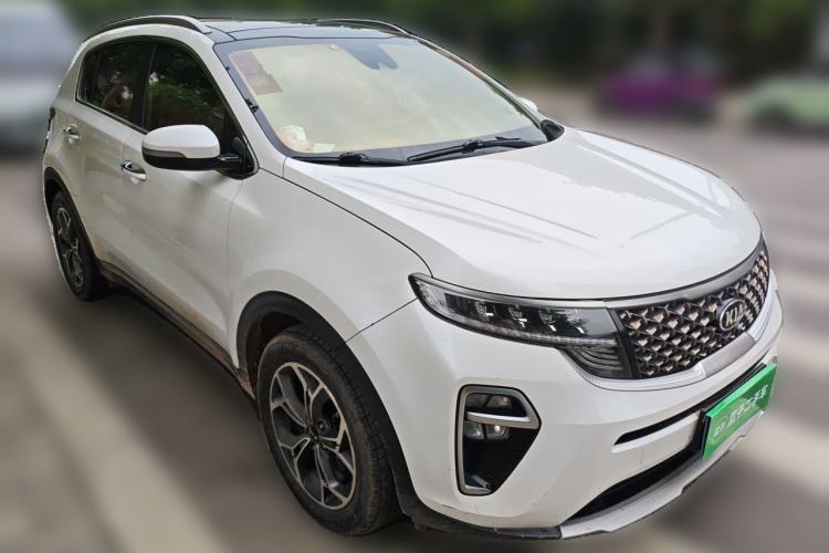 Used Kia KX5 2019 1.6T Automatic Two-Wheel Drive Luxury Edition Front Right 45 Deg