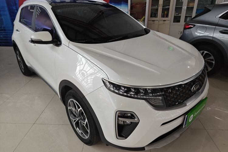 Used Kia KX5 2019 1.6T Automatic Two-Wheel Drive Luxury Edition Front Right 45 Deg