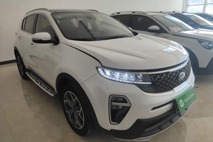Used Kia KX5 2019 1.6T Automatic Two-Wheel Drive Luxury Edition Front Right 45 Deg