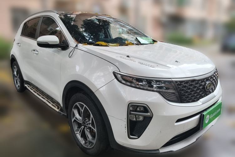 Used Kia KX5 2019 1.6T Automatic Two-Wheel Drive Luxury Edition Front Right 45 Deg