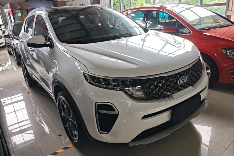 Used Kia KX5 2019 1.6T Automatic Two-Wheel Drive Elite Edition Front Right 45 Deg