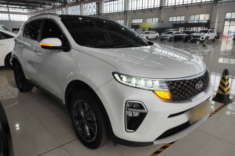 Used Kia KX5 2019 1.6T Automatic Two-Wheel Drive Luxury Edition Front Right 45 Deg