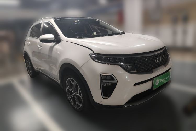 Used Kia KX5 2019 1.6T Automatic Two-Wheel Drive Luxury Edition Front Right 45 Deg