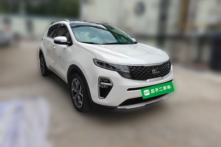 Used Kia KX5 2019 1.6T Automatic Two-Wheel Drive Luxury Edition Front Right 45 Deg