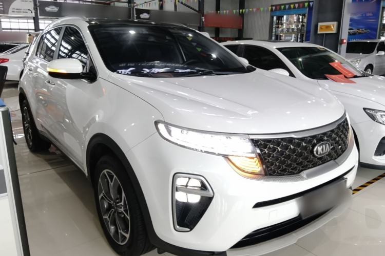 Used Kia KX5 2019 1.6T Automatic Two-Wheel Drive Elite Edition Front Right 45 Deg