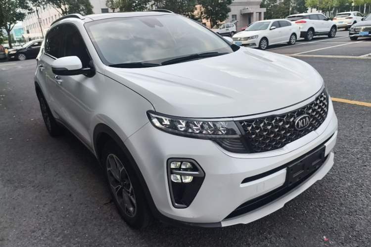 Used Kia KX5 2019 1.6T Automatic Two-Wheel Drive Luxury Edition Front Right 45 Deg