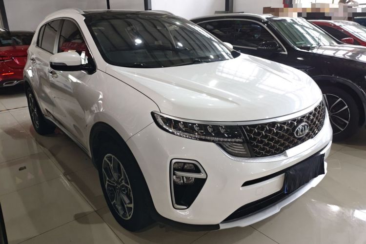 Used Kia KX5 2019 1.6T Automatic Two-Wheel Drive Luxury Edition Front Right 45 Deg
