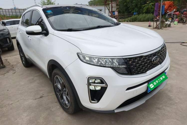Used Kia KX5 2019 1.6T Automatic Two-Wheel Drive Luxury Edition Front Right 45 Deg