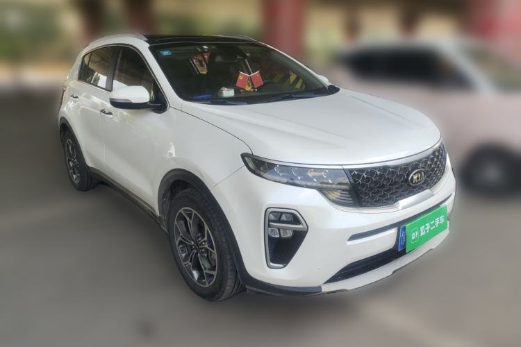 Used Kia KX5 2019 1.6T Automatic Two-Wheel Drive Luxury Edition Front Right 45 Deg