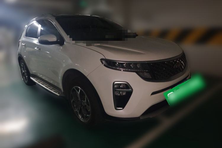 Used Kia KX5 2019 1.6T Automatic Two-Wheel Drive Luxury Edition Front Right 45 Deg