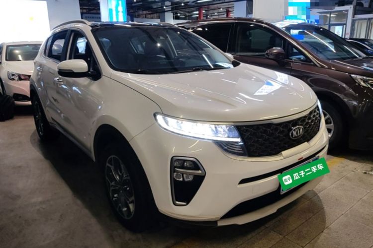 Used Kia KX5 2019 1.6T Automatic Two-Wheel Drive Luxury Edition Front Right 45 Deg