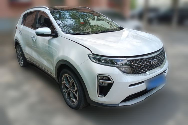 Used Kia KX5 2019 1.6T Automatic Two-Wheel Drive Luxury Edition Front Right 45 Deg