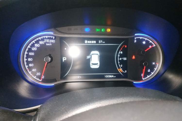 Used Kia KX5 2019 1.6T Automatic Two-Wheel Drive Luxury Edition Instrument Cluster