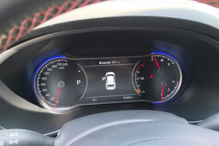 Used Kia KX5 2019 1.6T Automatic Two-Wheel Drive Luxury Edition Instrument Cluster