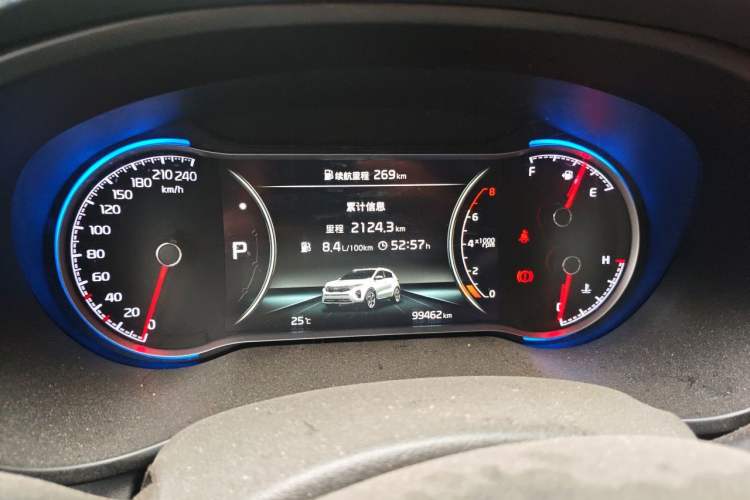 Used Kia KX5 2019 1.6T Automatic Two-Wheel Drive Luxury Edition Instrument Cluster
