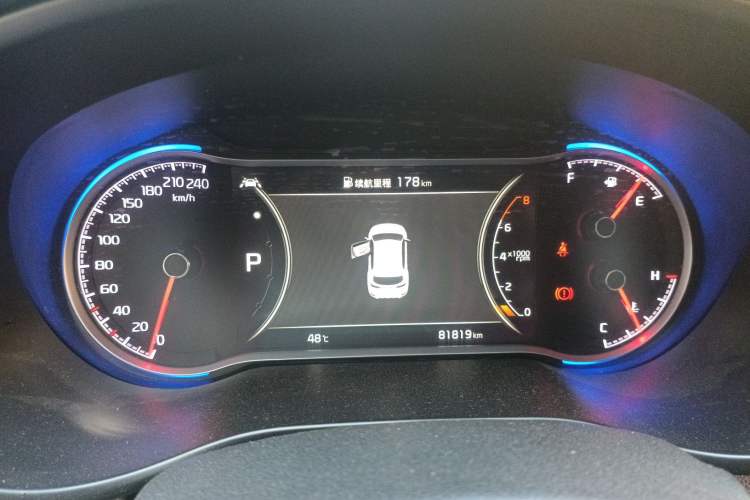 Used Kia KX5 2019 1.6T Automatic Two-Wheel Drive Luxury Edition Instrument Cluster